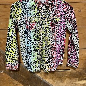 Girls Roper Button Down Western Shirt